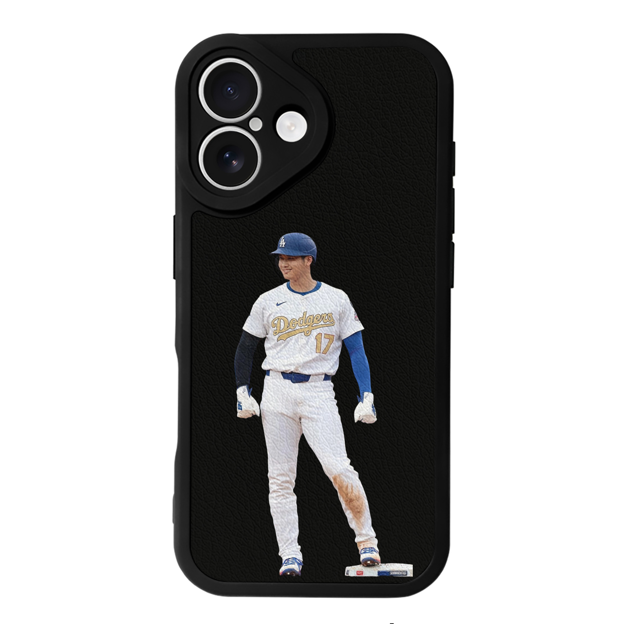  IPhone 16 Silicone Leather Case – UV Print, Lambskin Texture – Perfect Fit, Wireless Charging Compatible, Scratch Resistant, Precise Cutouts – Stylish Protection For IPhone 16